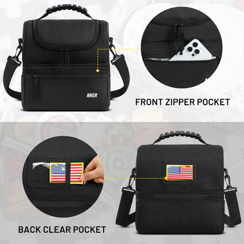 MIER two-size options and 12 color choices for outings.