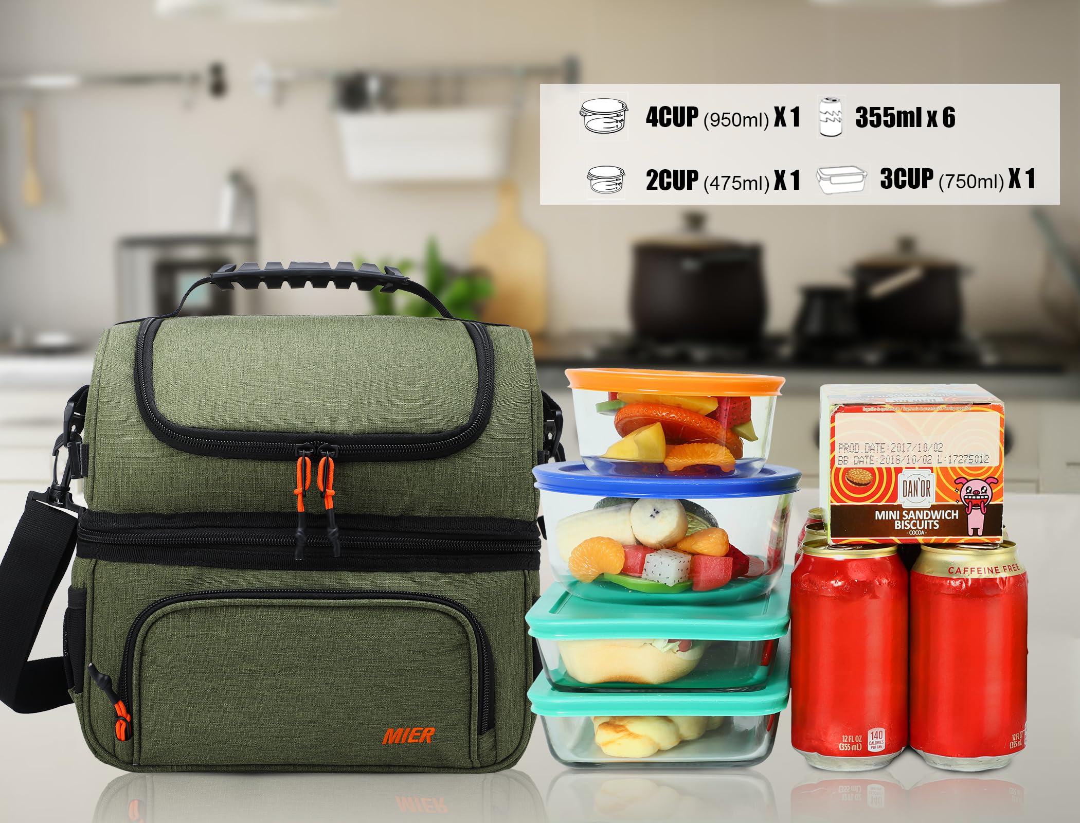 MIER full setup ready for outdoor picnics, travel, and daily use