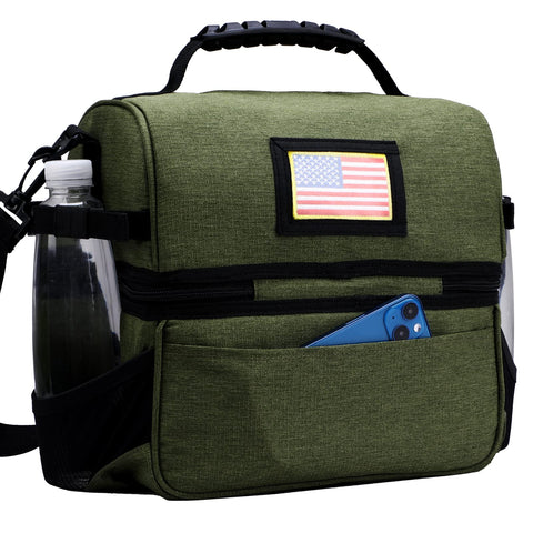 MIER detachable shoulder strap provides comfortable hands-free carrying