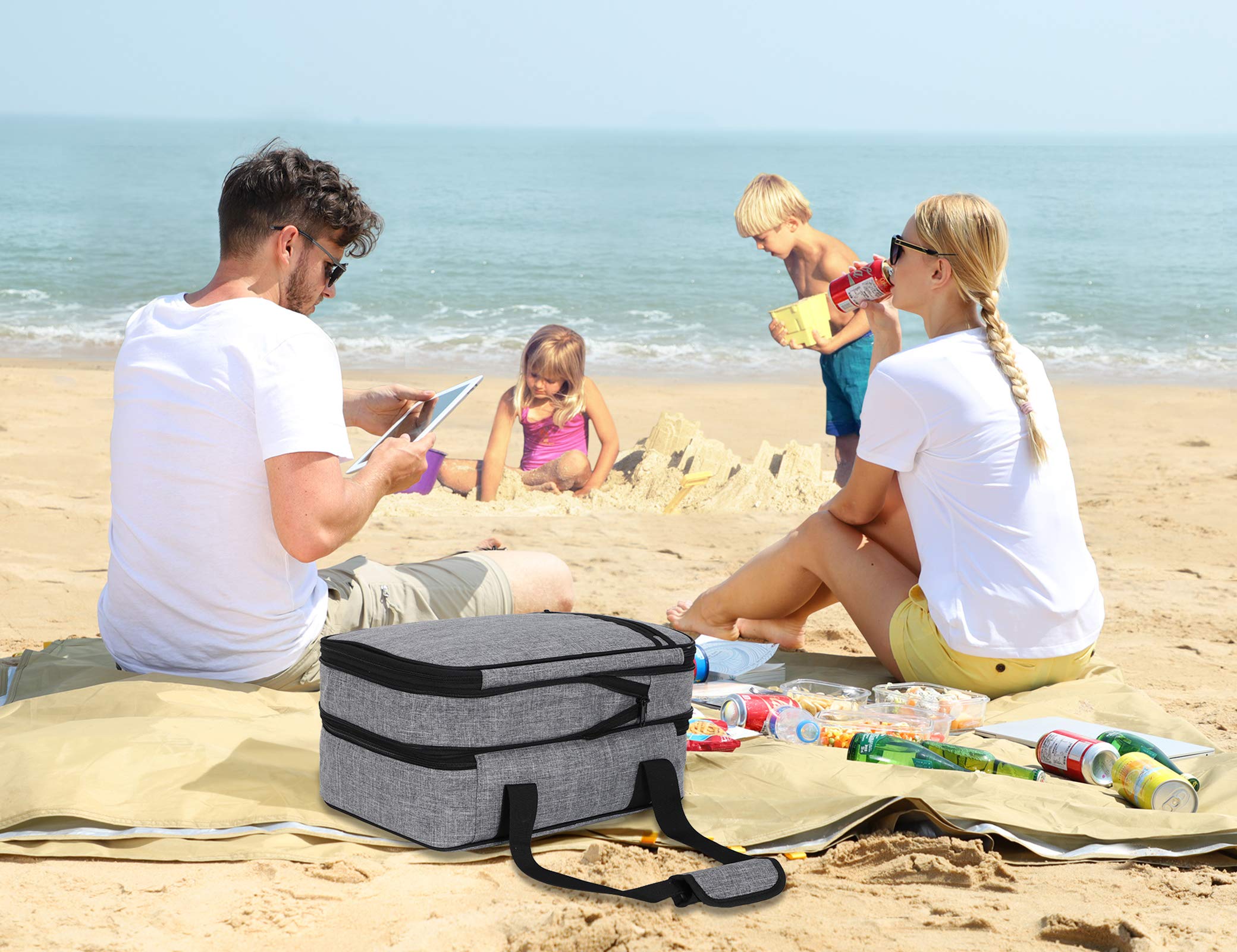 Stylish MIER carrier in multiple colors for beach days and parties