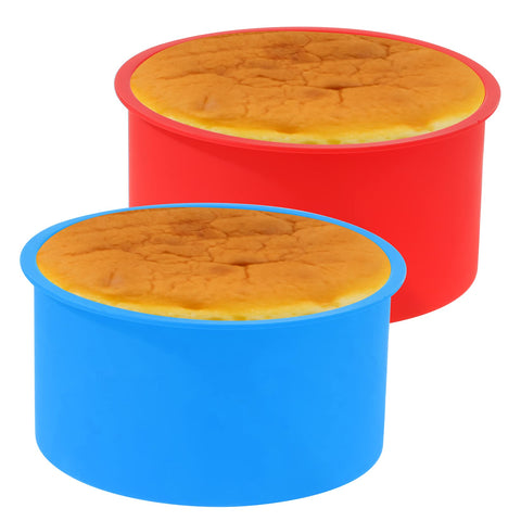 Compact storage: Mifengda silicone molds stack neatly.