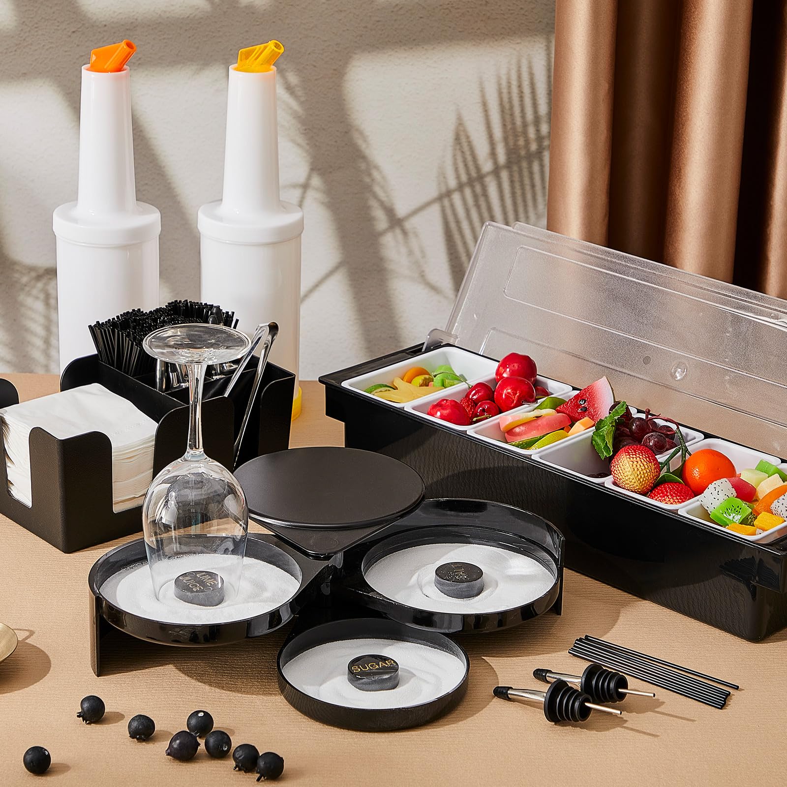 Mifoci plastic juice pour bottles simplify measuring and pouring