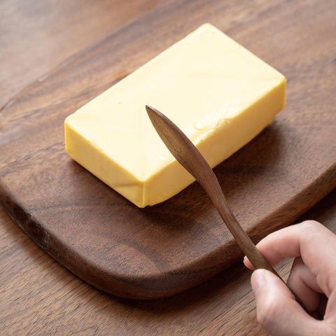 MIGAKU HOME 5-9-inch butter-knife guide shows versatile spreading lengths for jars.