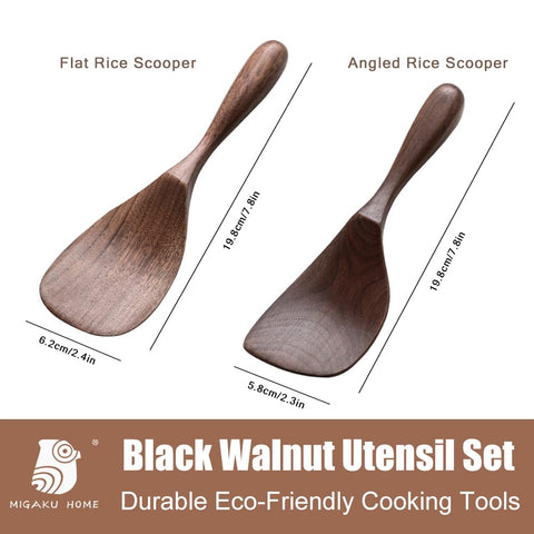 Migaku Home spoons in use stirring a simmering pot