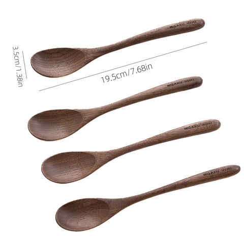Spoons air-drying after washing, easy-care utensils from MIGAKU HOME.