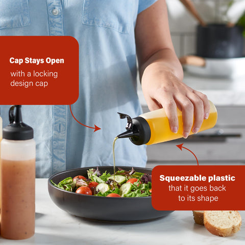 MIGHTY STRONG leak-proof snap cap bottle demonstrates secure storage and shake reliability.