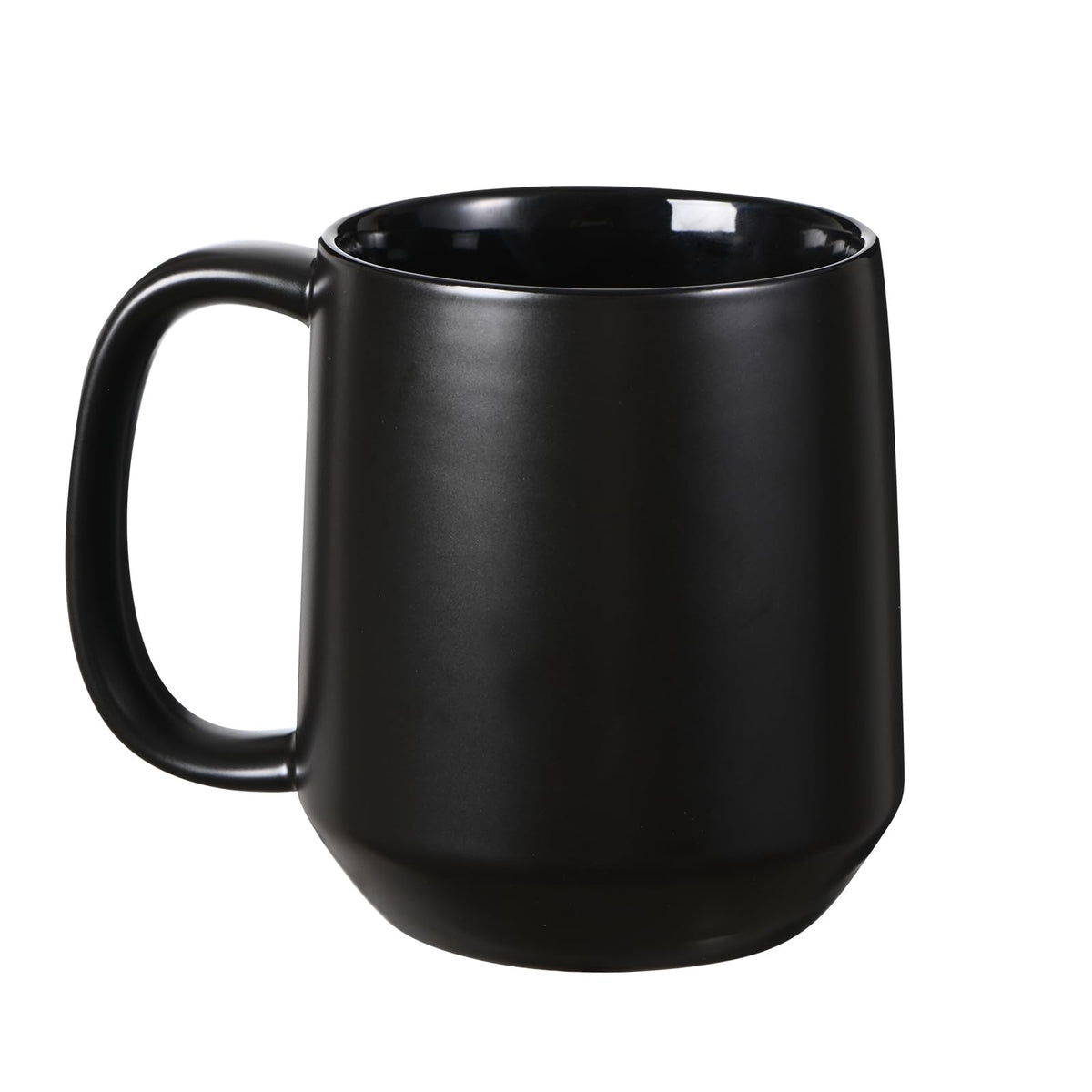 Miicol 16 oz ceramic mug front view, sturdy build for daily use.