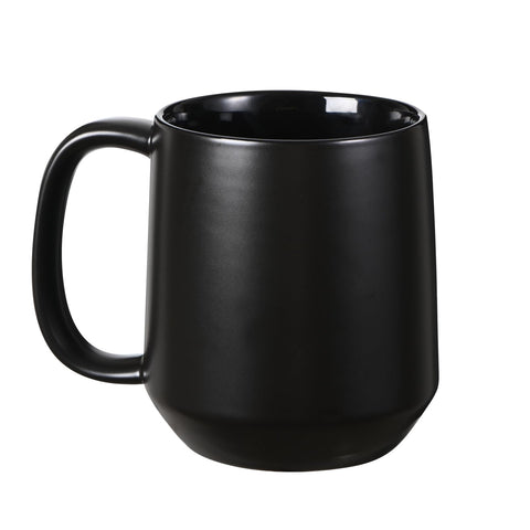Miicol 16 oz ceramic mug front view, sturdy build for daily use.