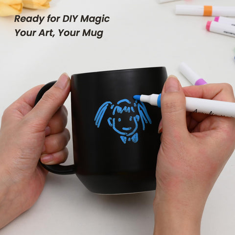 Miicol 16 oz mug with warming base helps maintain temperature.