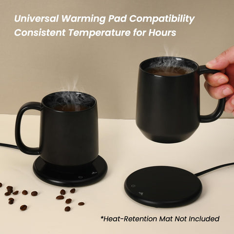 Miicol mug features matte exterior and vibrant color for home or office.
