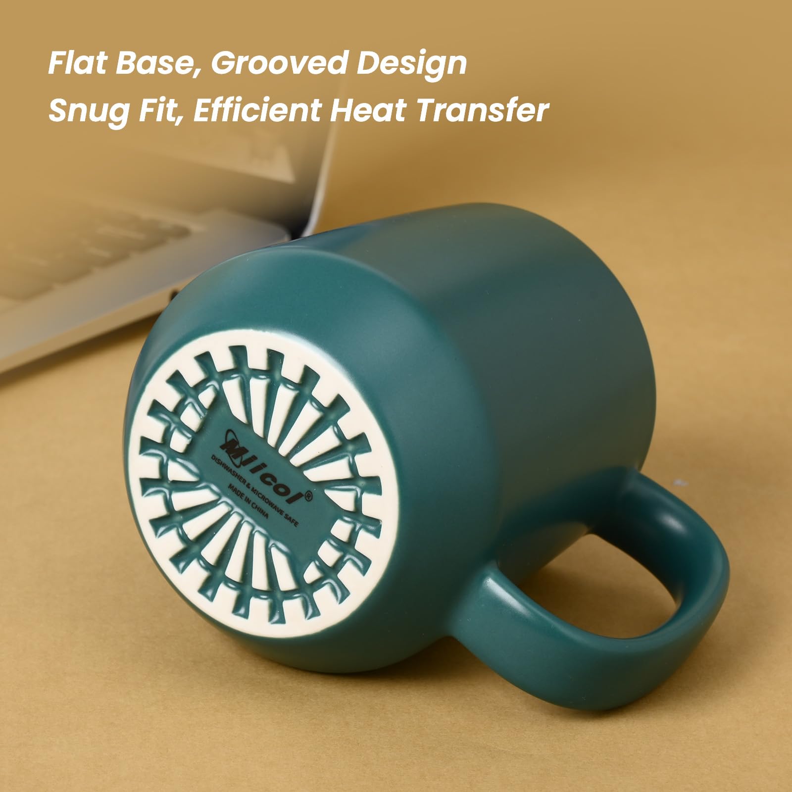 Miicol mug dishwasher and microwave safe for everyday use