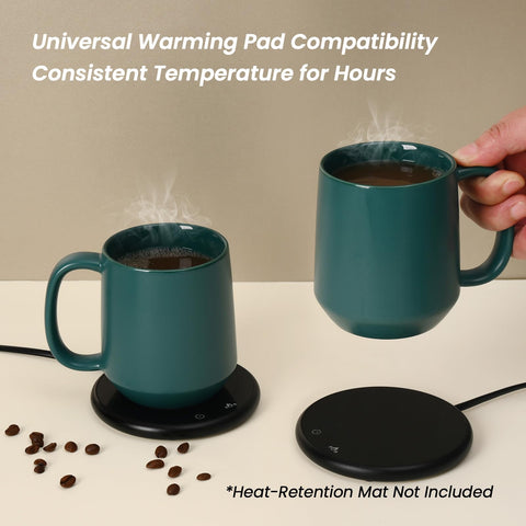 Miicol mug matte exterior glazed interior for easy cleaning