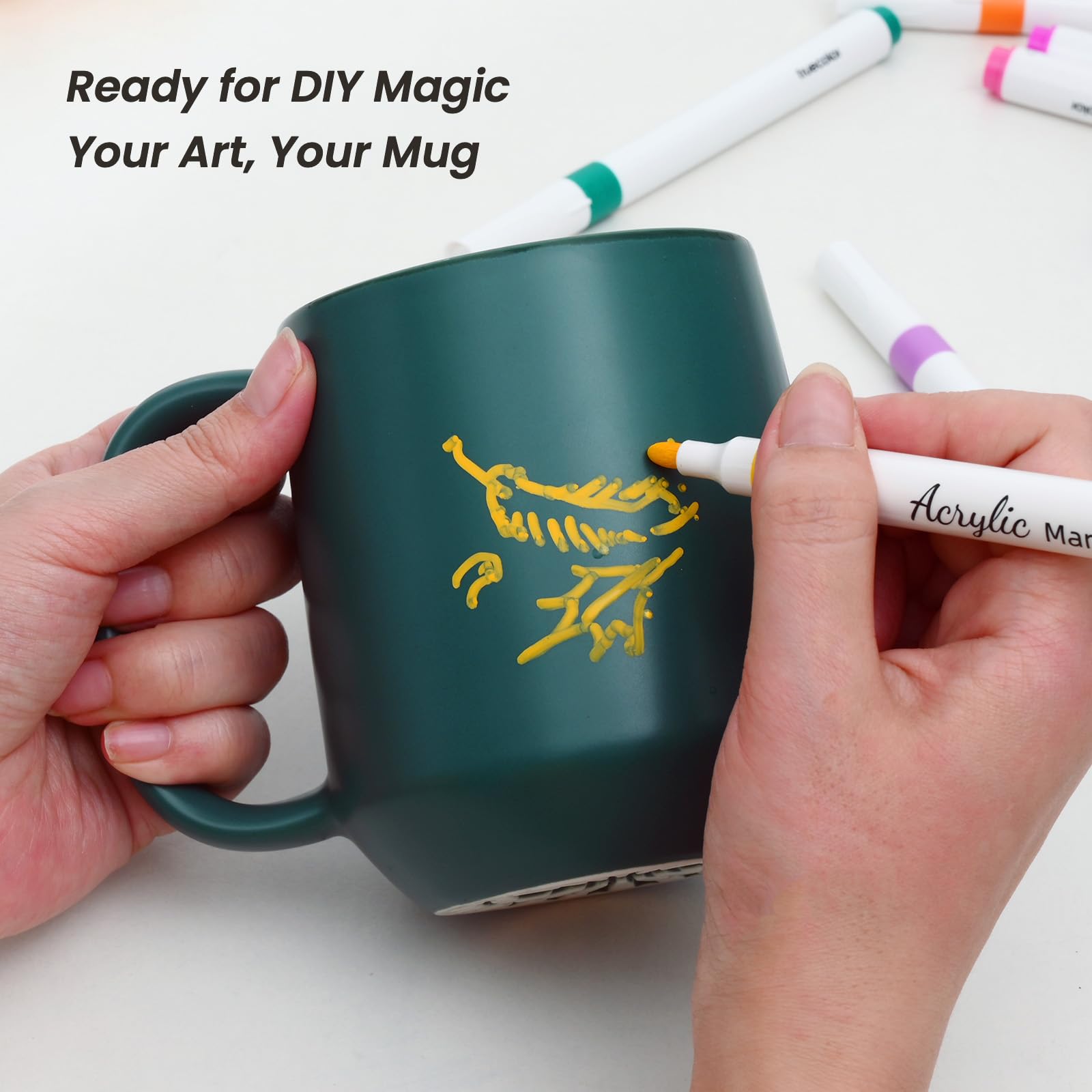 Miicol mug with warming base to maintain temperature between sips