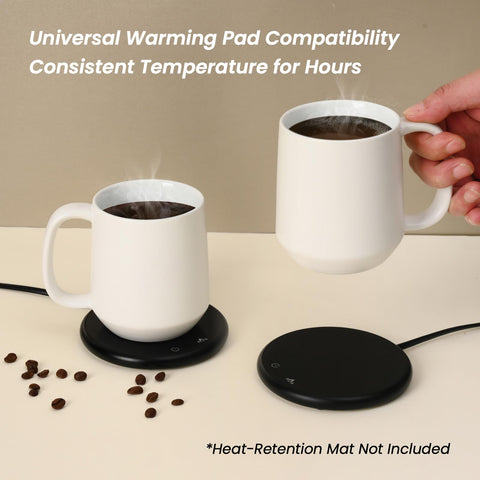 Miicol mug shows a 3.5 inch mouth diameter for generous pours.