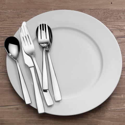 Mikasa Delano dinner spoon, sleek polished finish for any dining setting