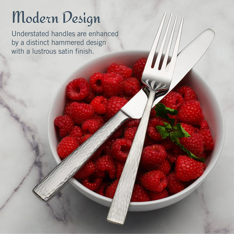 Mikasa Oliver Satin teaspoons with slender bowls for precise stirring