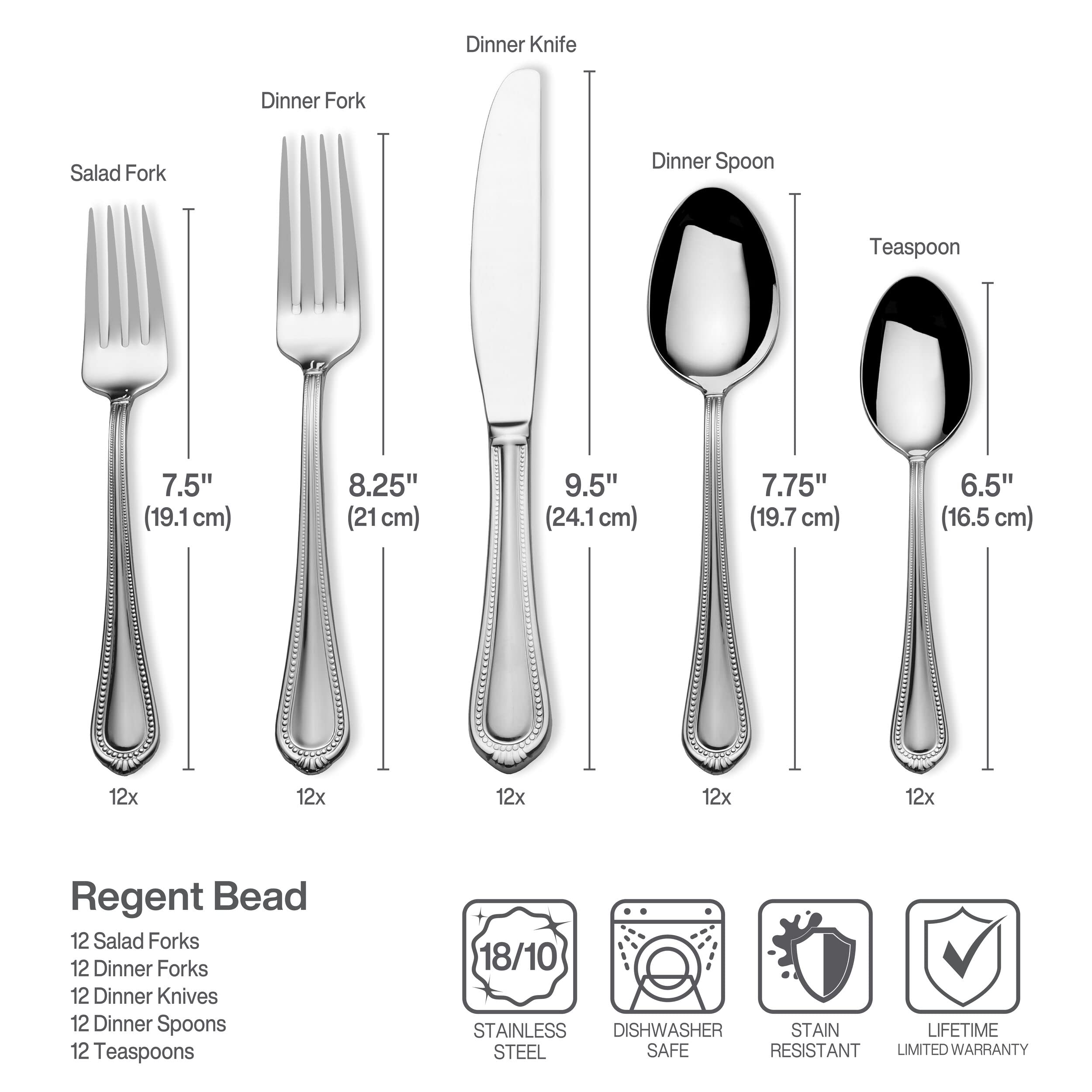 Gift-ready packaging concept for Mikasa Regent Bead on holidays.