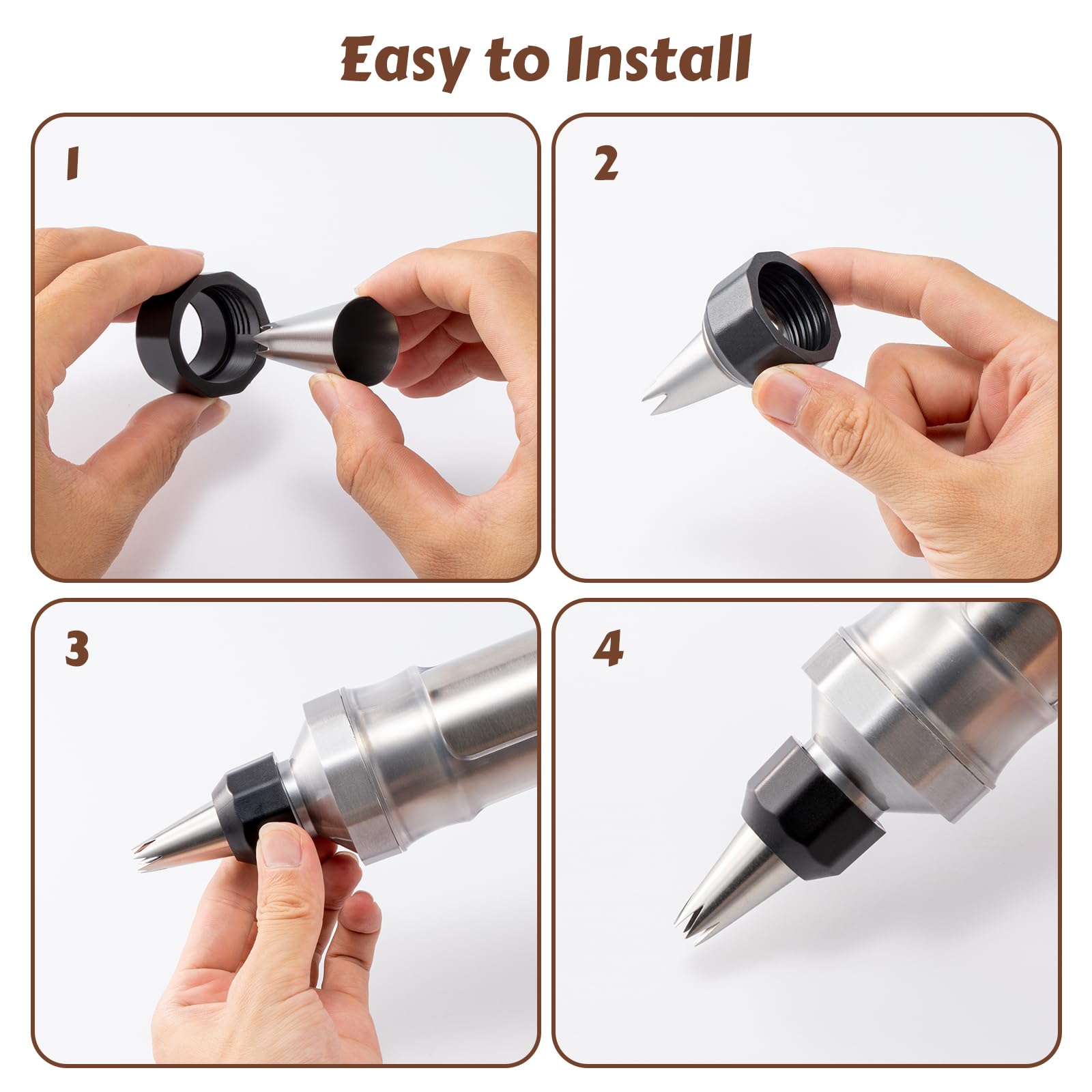 MIKESIER beginner-friendly kit supports easy DIY cake decorating at home.