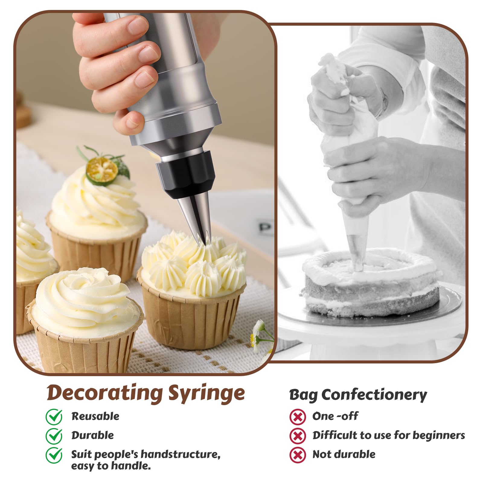 MIKESIER nine silicone cupcake molds provide colorful, reusable baking options.