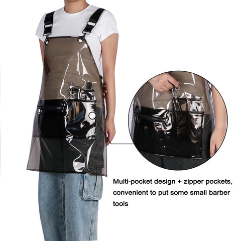 Miki Well apron with adjustable shoulder straps for a comfortable fit during long shifts.