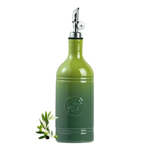 MIKIGEY olive oil dispenser bottle spout for clean, drip-free pouring