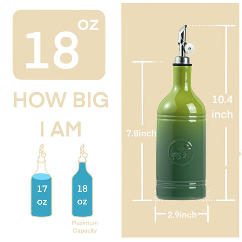 MIKIGEY UV-protected ceramic bottle helps preserve flavor longer