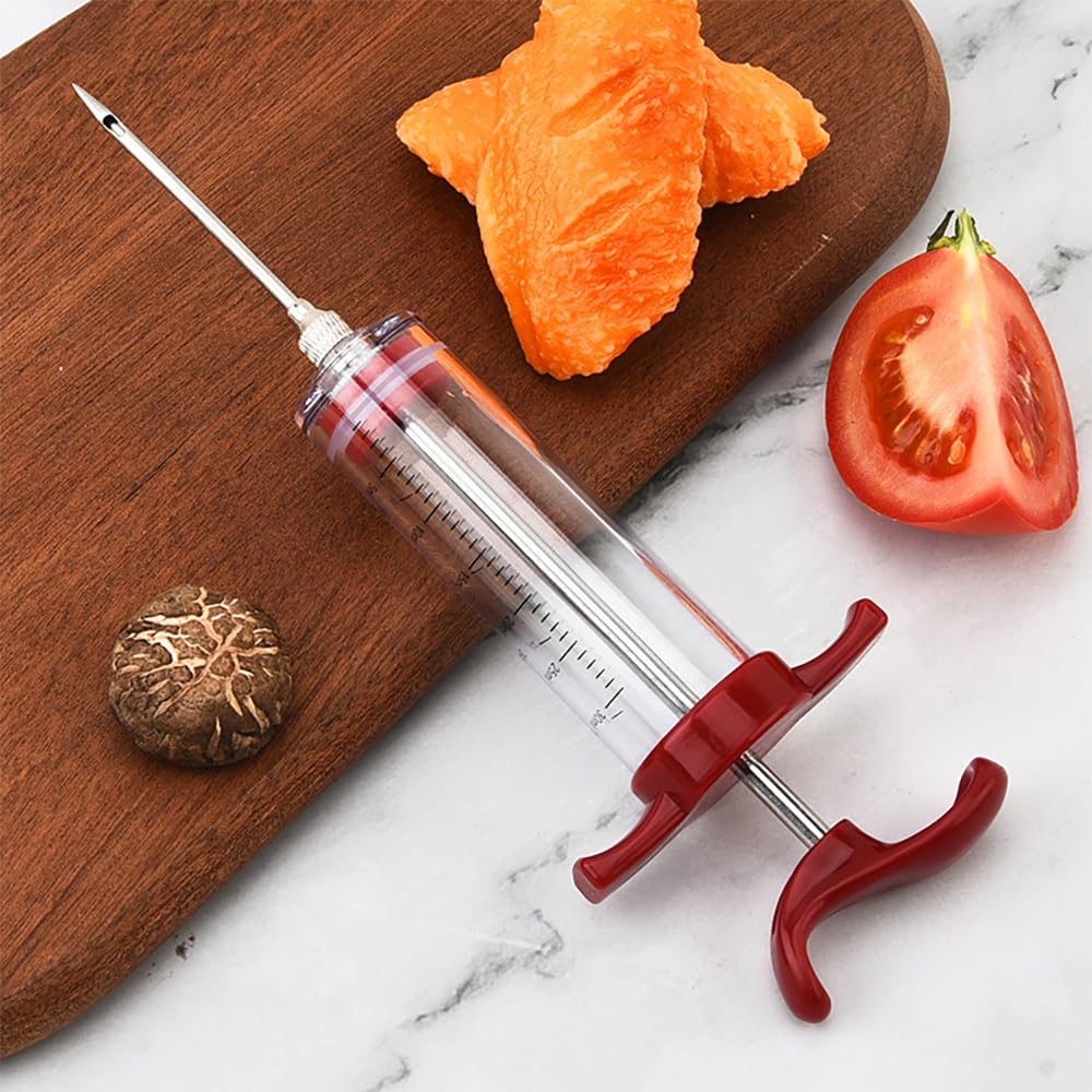 Mikim marinade syringe needles with three holes for even flavor distribution