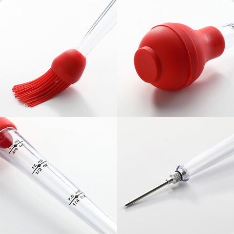 Mikim silicone suction bulb vividly pictured for easy, controlled squeezing.