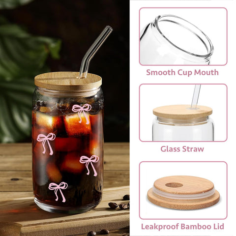 Crystal-clear lead-free glass from Mikopei Coquette showcases beverages beautifully.