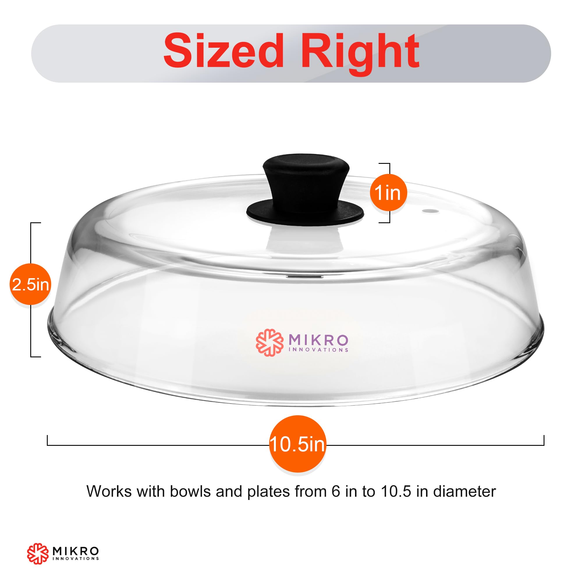 Mikro Innovations borosilicate glass cover demonstrates rugged durability for daily use.