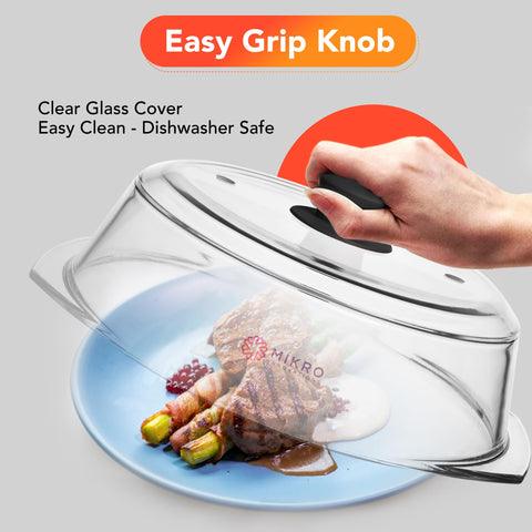 Mikro Innovations clear glass lid lets you monitor heating