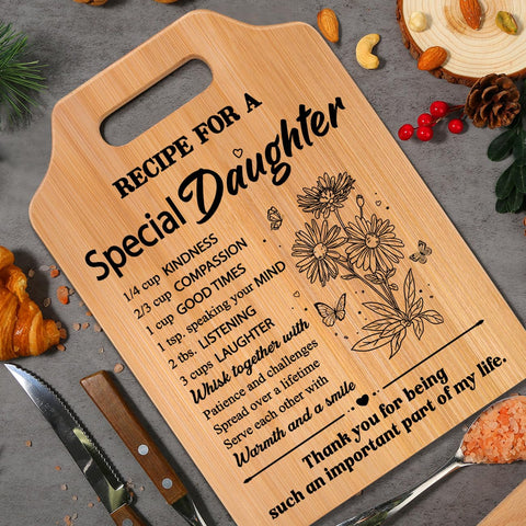 Milcier cutting board with cheese and fruits, ideal for stylish entertaining.