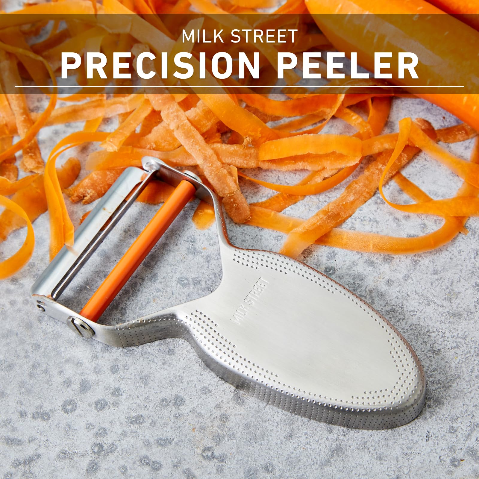Milk Street Precision Peeler is dishwasher safe for easy cleanup.