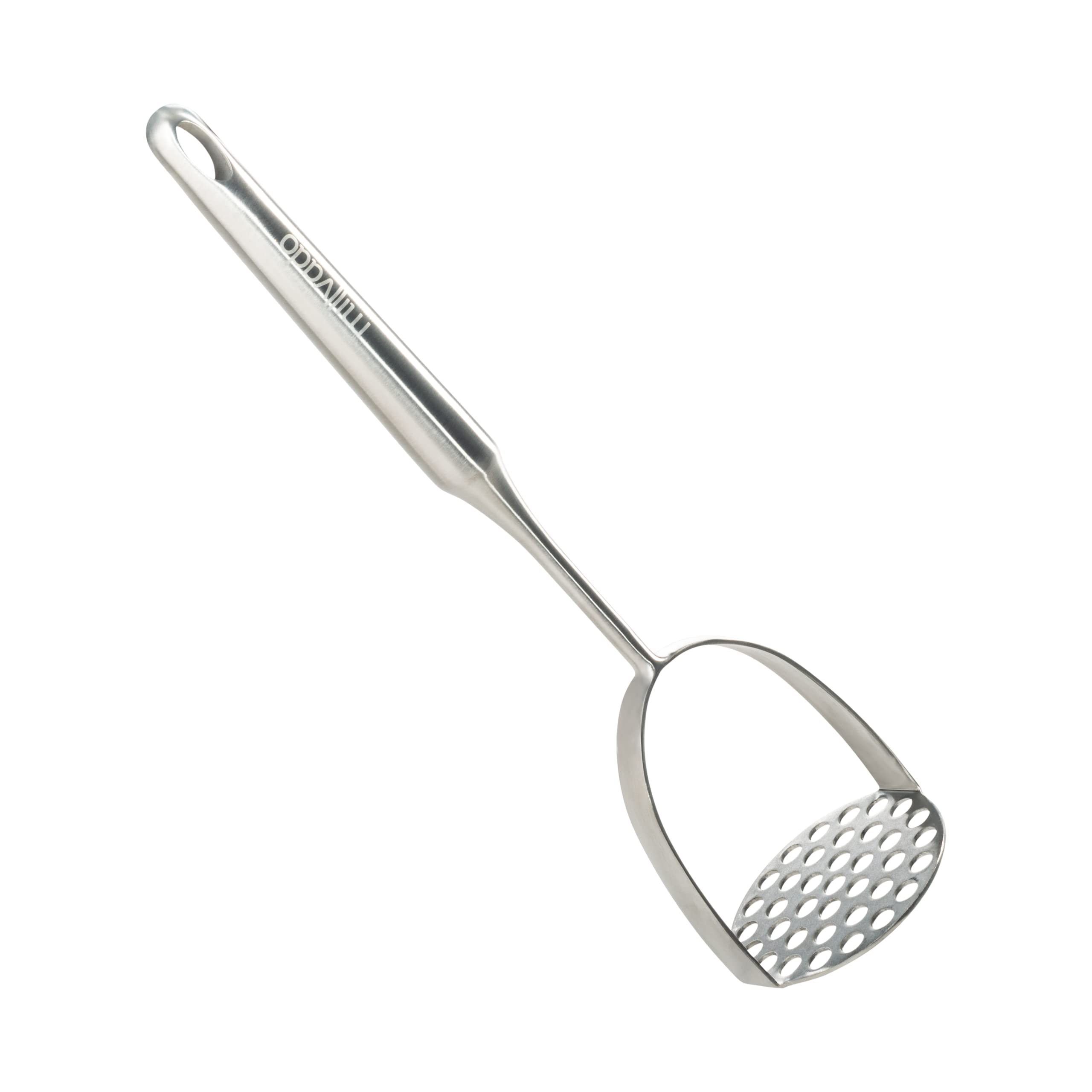 Millvado potato masher in stainless steel 12.5 inch reach delivers silky mash