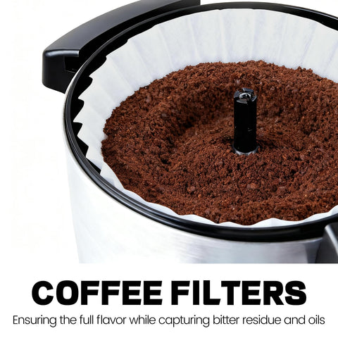 MIMORE urn filter basket design showing snug-fit compatibility in a coffee basket