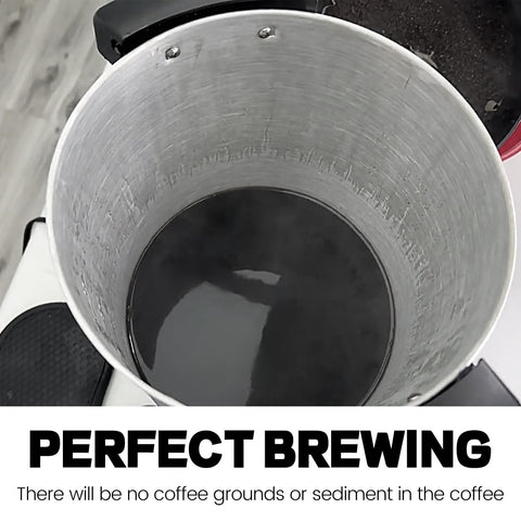 MIMORE tear-resistant filter paper maintains shape during brewing
