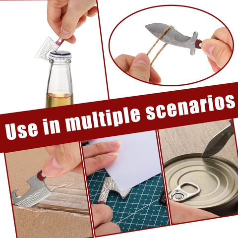 Minatee portable mini knife set designed for pocket or backpack use