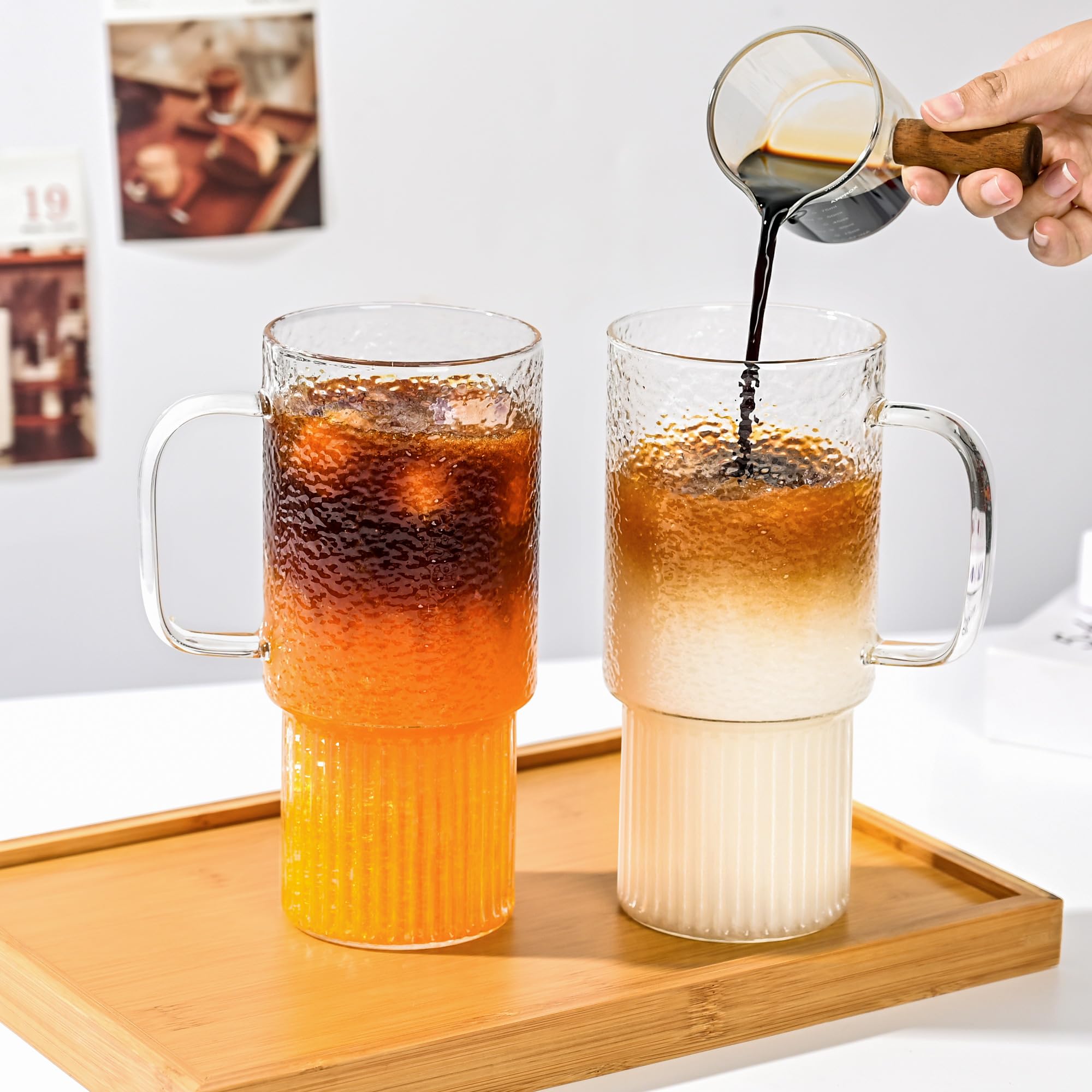 MINGHYZYA glass tumbler lid and straw promote spill-safe sipping anywhere.