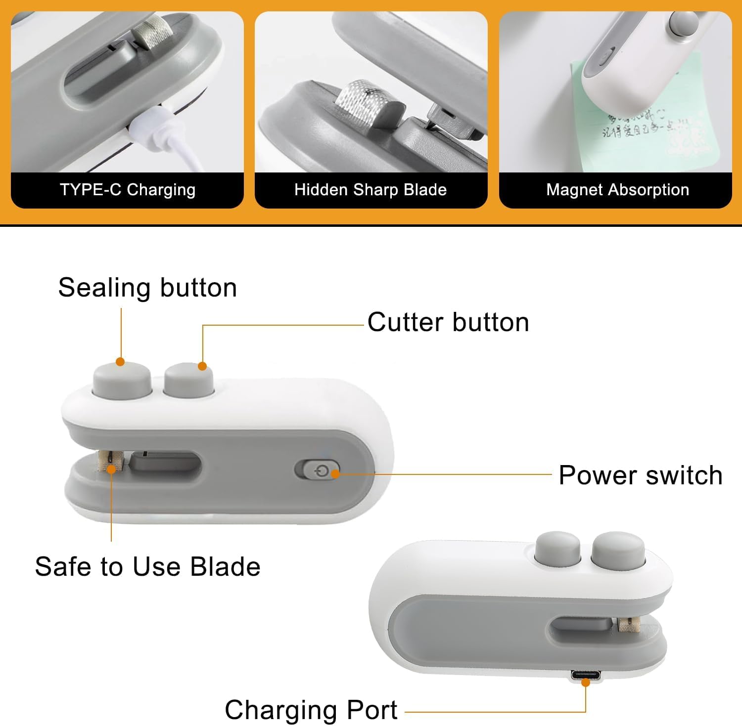 0.1-second preheat for fast sealing without waiting