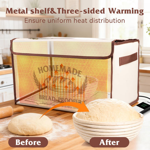 MINO ANT proofing box insulated outer layer maintains steady temperatures during fermentation