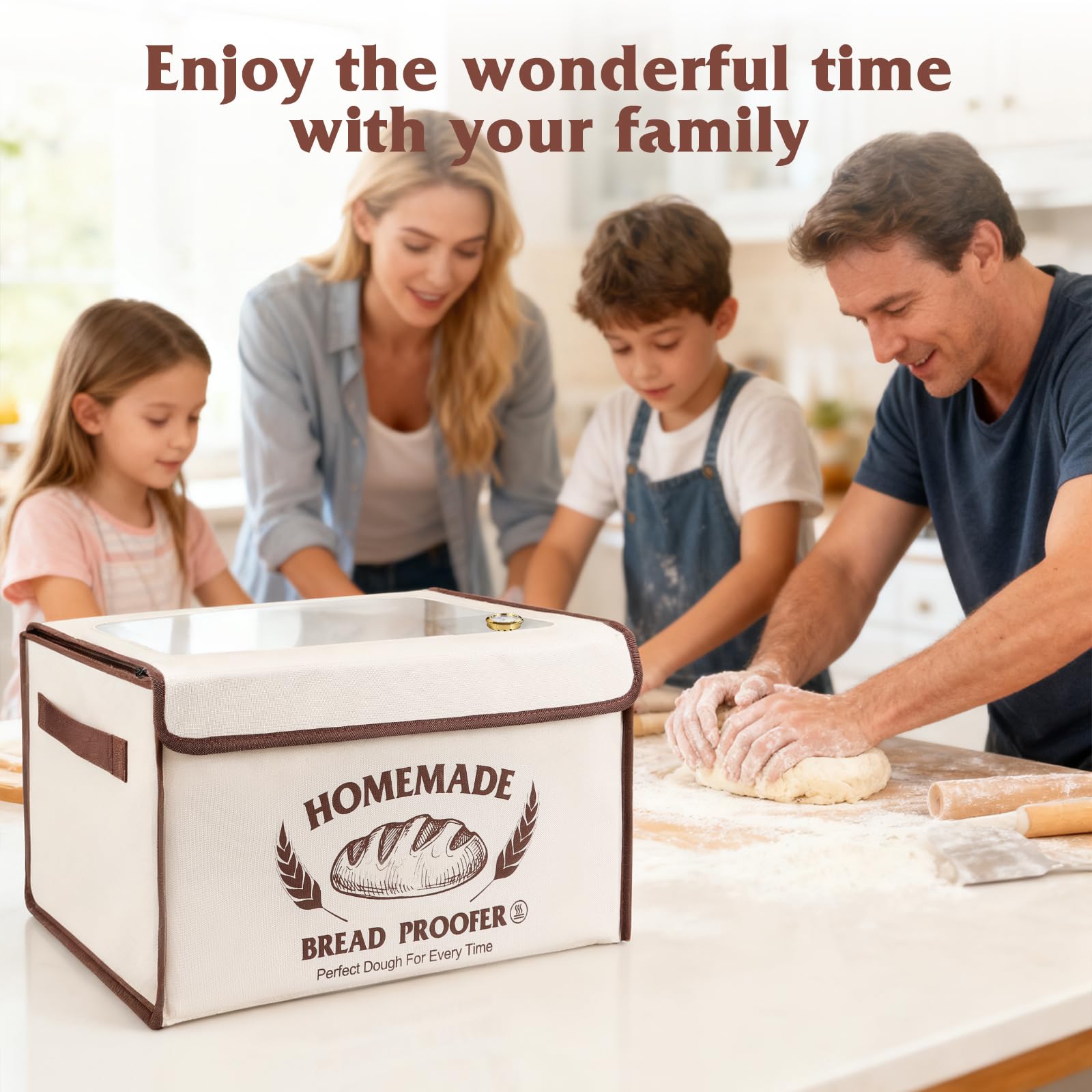 MINO ANT bread proofing box multipurpose for yogurt, sourdough, and pizza dough