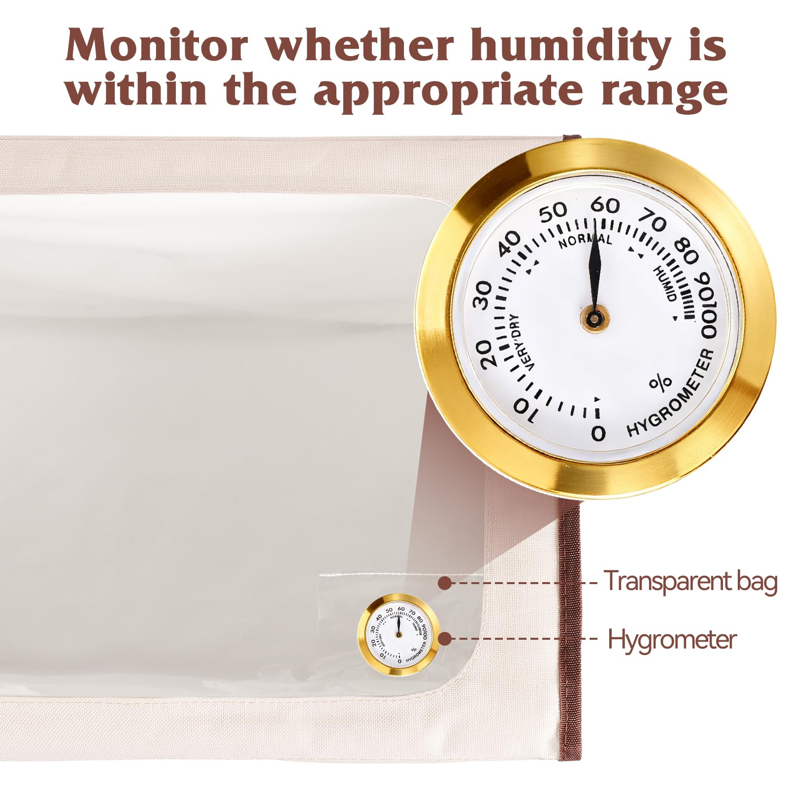 MINO ANT proofing box viewing window lets you monitor dough without opening the lid