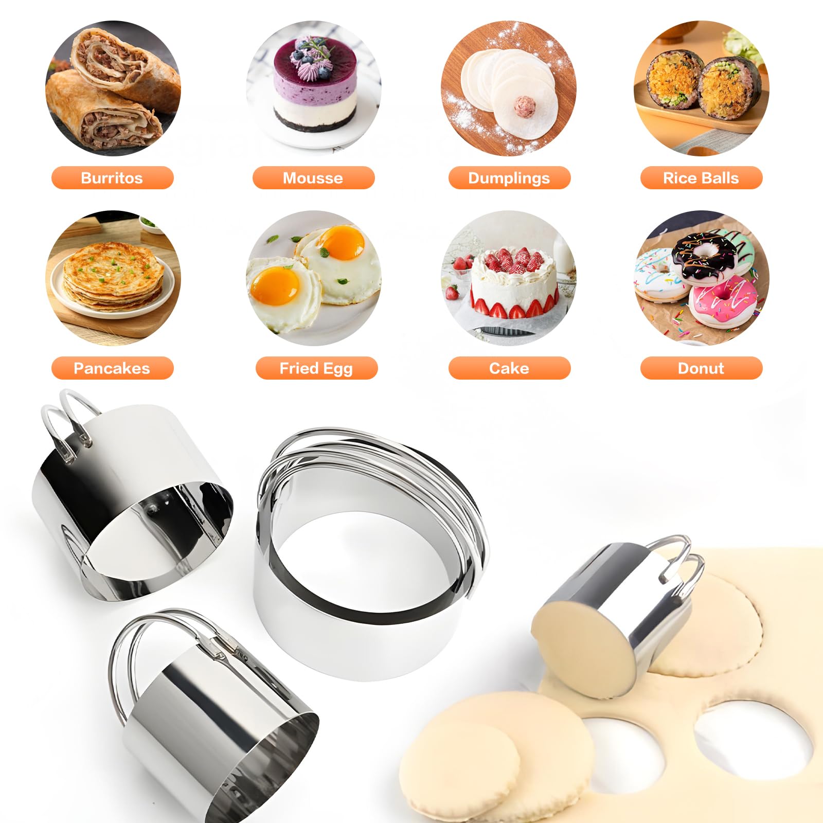 MINO ANT bread scraper with measurements for accurate portions