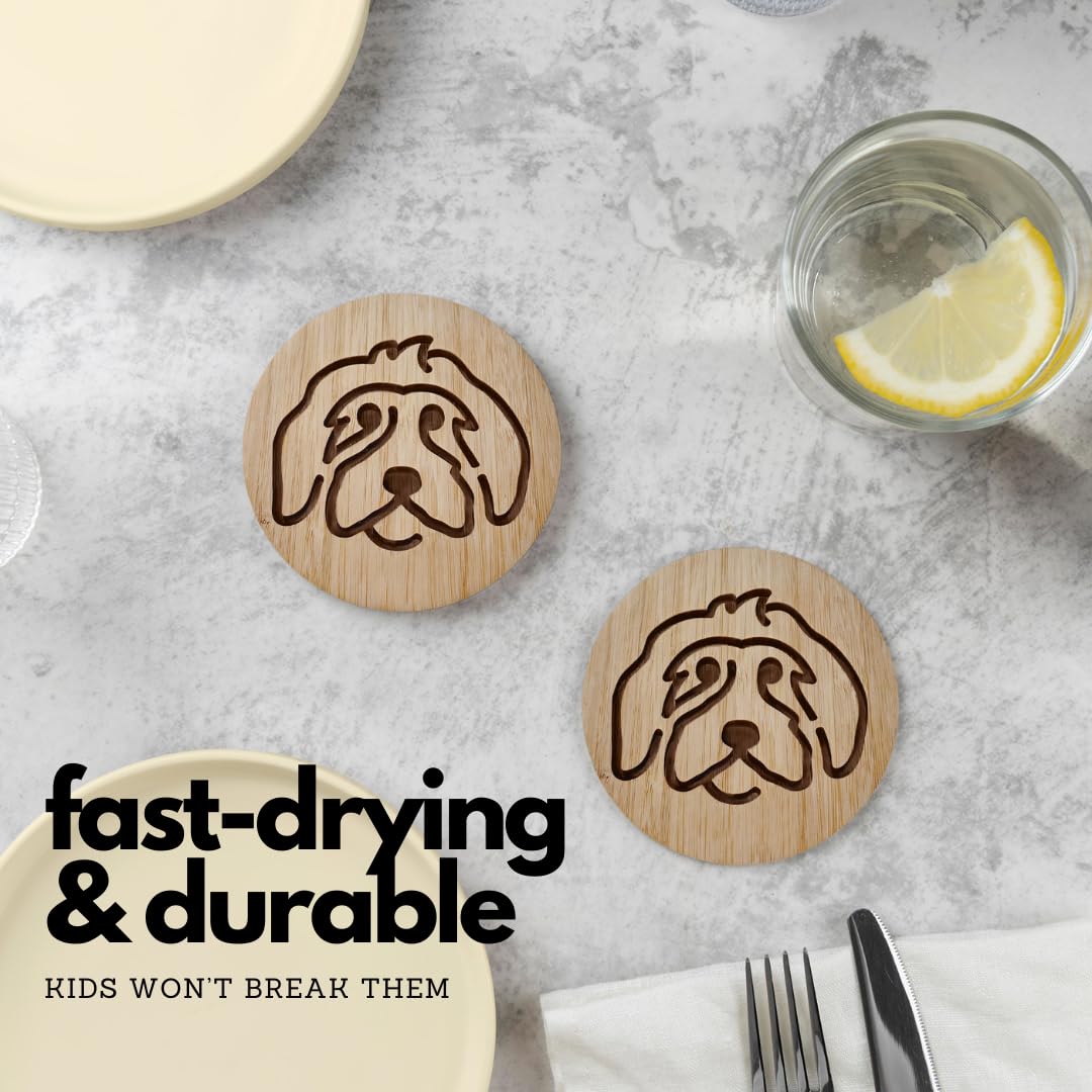 Mint Bucket Brands durable unbreakable coasters endure daily use