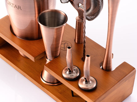 Mint and Mortar liquor pourers for controlled dispensing