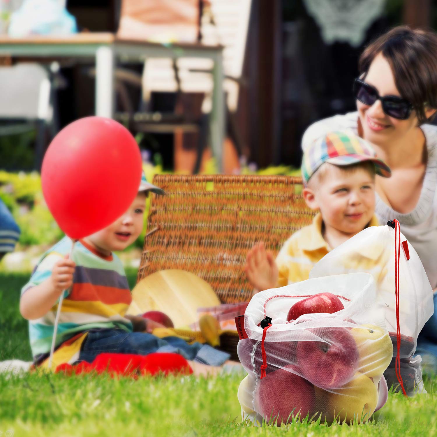Mipruct reusable bags are easy to wash and reuse