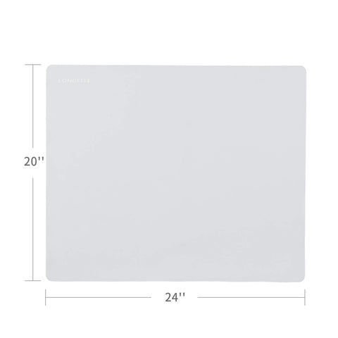 Miracle 24x20 silicone mat used as counter protector during food prep