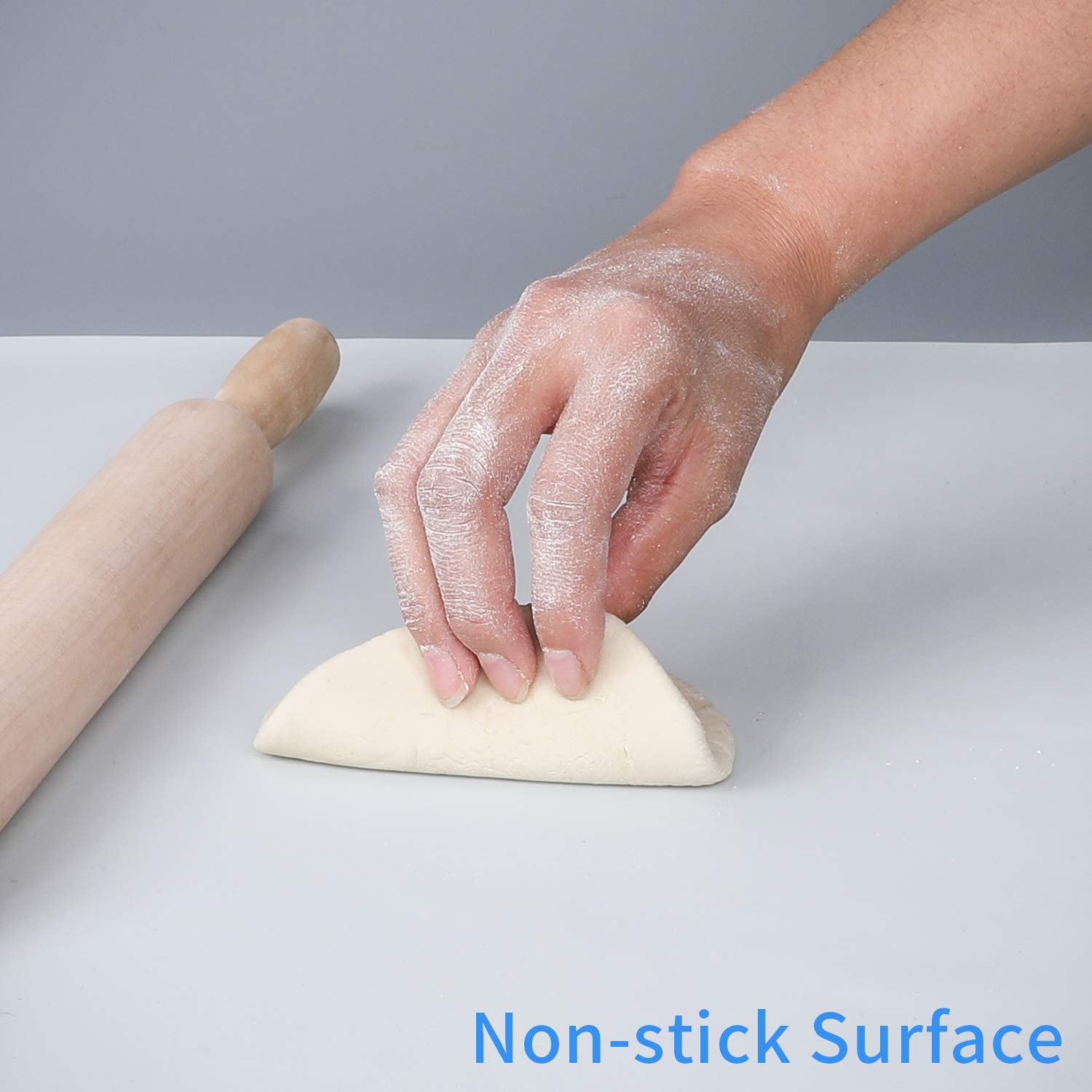 Miracle 24x20 inch silicone mat serving as dining table mat for meals