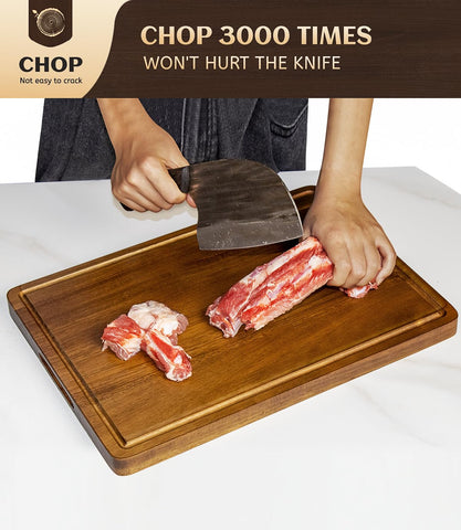 Misawce cutting board with easy-clean polished finish for quick wipe-down