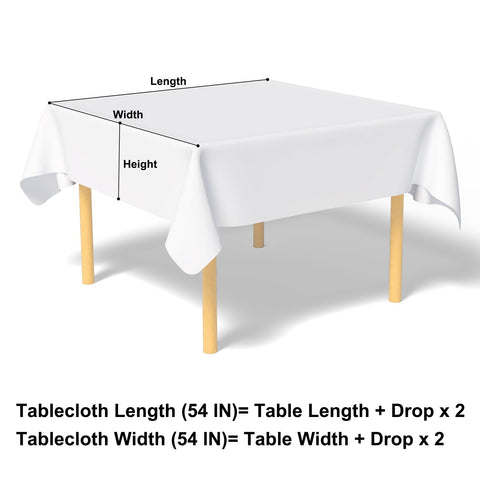 Misaya housewarming gift tablecloth in black and white adds practical style